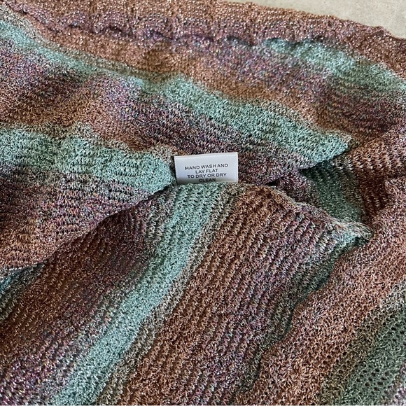 MISA Luca skirt in lavender - size XS - shimmer knit skirt - Picture 15 of 17